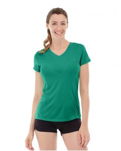 Gabrielle Micro Sleeve Top-XS-Green